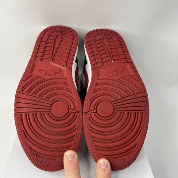 Nike Shoes Air Jordan 1 Retro Low “Reverse Black Toe/Bred” 2024 - Picture 7 of 8